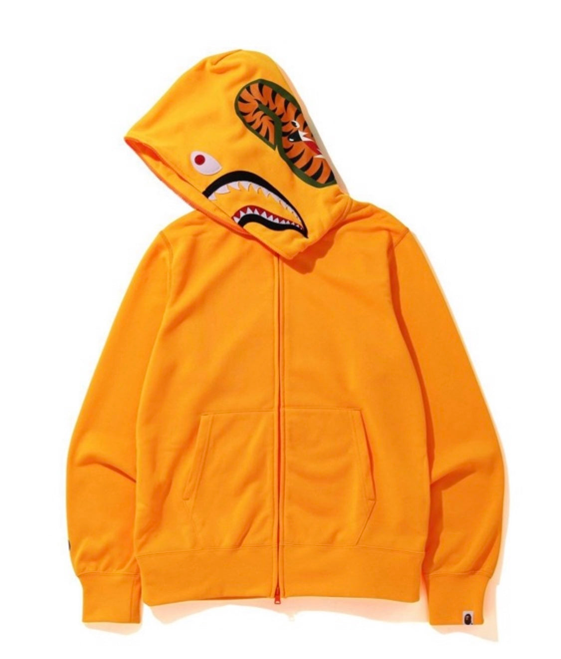 BAPE Neon Shark Full Zip Hoodie