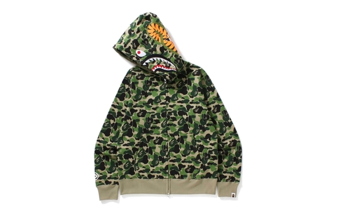 BAPE ABC CAMO Shark Full Zip Hoodie
