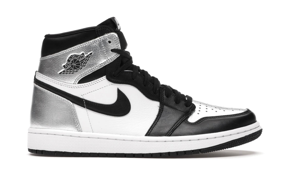 AJ1 Silver Toe