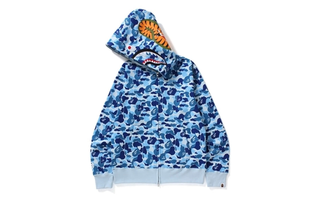 BAPE ABC CAMO Shark Full Zip Hoodie