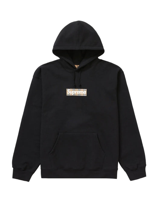 SUPREME Burberry Box Logo Hoodie