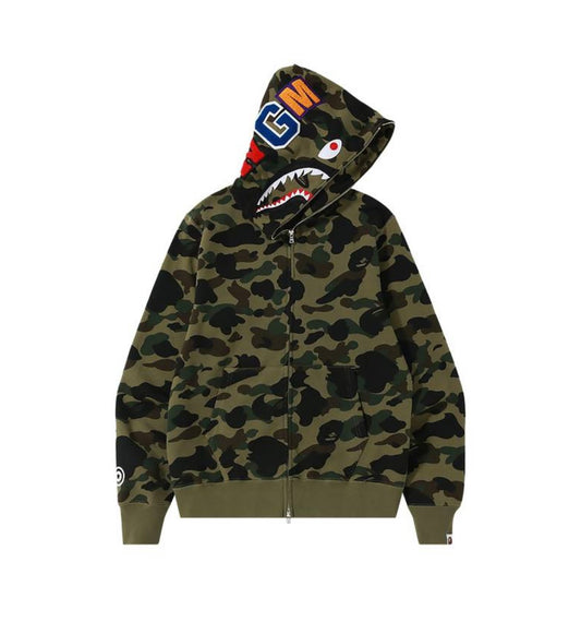 BAPE 1st Camo Shark Full Zip Hoodie