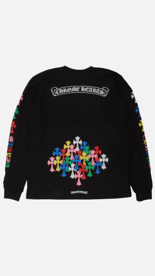 CHROME HEARTS Multi Cross L/S Tee