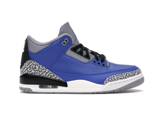 JORDAN 3 Retro Cement Royal